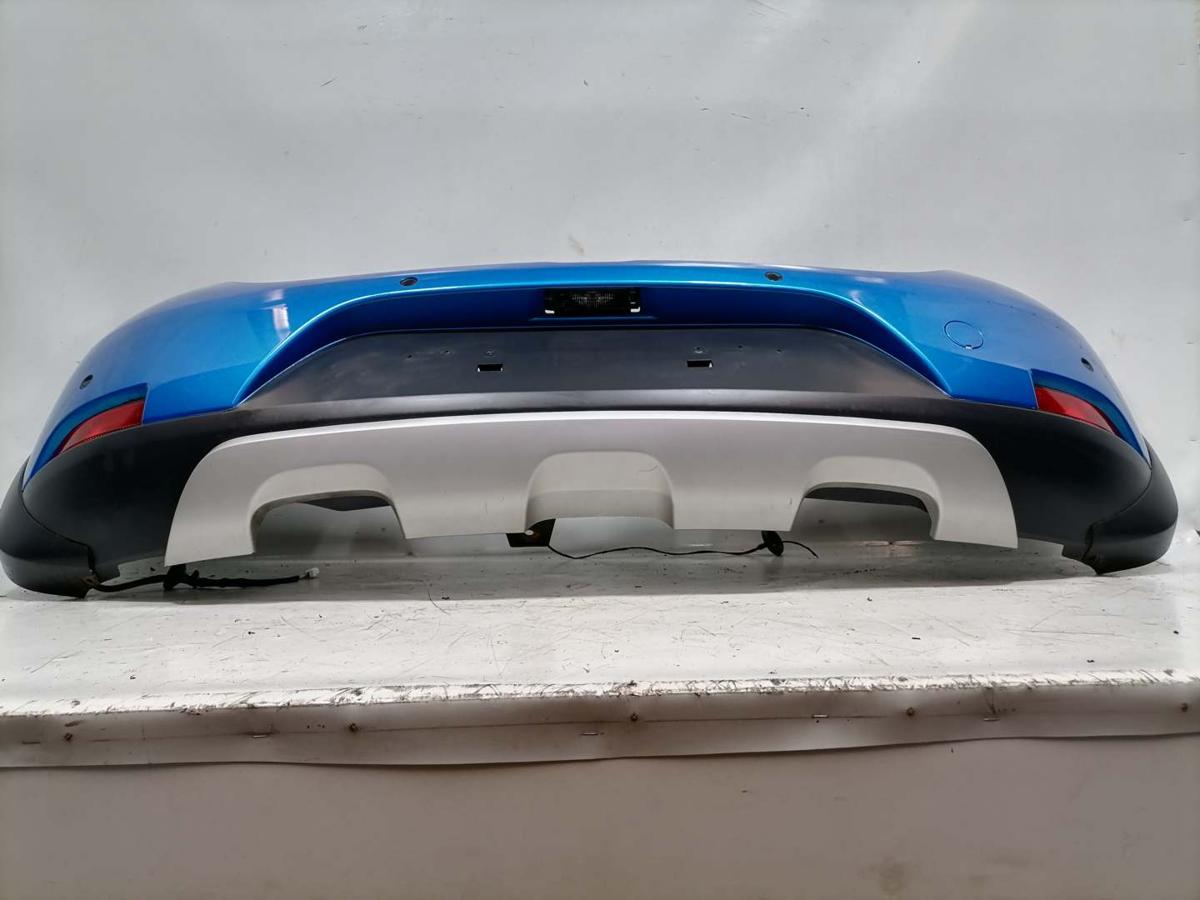 Dacia Sandero 2 original Sto&szlig;stange Stossf&auml;nger hinten Blaumetallic Bj.2016